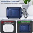 thumbnail image 2 of 1 funda azul para airpods pro 2, funda protectora a prueba de golpes, compatible con Apple airpods pro 2 case airpods pro 2 Sincero Electrónica, 2 of 5