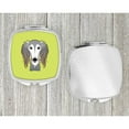 thumbnail image 4 of Carolines Treasures BB1291SCM Checkerboard Lime Green Saluki Compact Mirror BB1291SCM  multicolor, 4 of 4