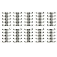 thumbnail image 2 of Shisuyan 10pcs Detachable Binder Circles Plastic Binder Rings Convenient Leaf Binder File Supply, 2 of 9