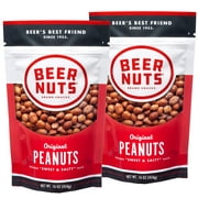 BEER NUTS 16 oz. Bag | Original Peanuts (PACK OF 2)