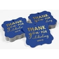 thumbnail image 4 of Inkdotpot Real Gold Foil Thank You For Celebrating With Us Bridal Shower-Baby Shower-Retirement-Wedding-Birthday Tags Favor Bracket Shape Hang Pack Of 50 Paper Tags, 4 of 7