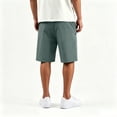 thumbnail image 4 of Lumtrix Men’s Athletic Running Shorts Lightweight Workout Gym Shorts with Zipper Pockets for Basketball Hiking Mint Green L, 4 of 6