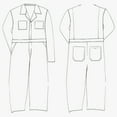 thumbnail image 3 of NATURAL UNIFORMS MENS COVERALLS LONG SLEEVES, 3 of 3