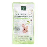 Earth Therapeutics Soft & Smooth Gentle Peeling Foot Mask, 0.54 fl oz