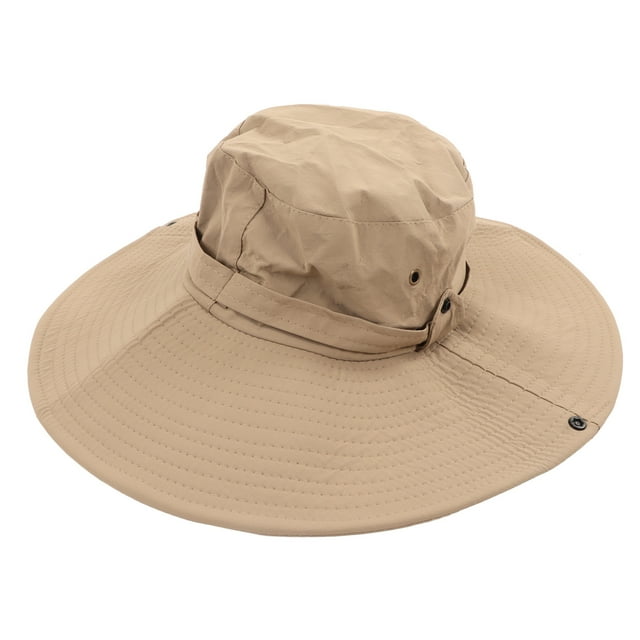 Gorra De Cubo Sombrero De Sol Sombrero De Pesca UPF 50+ Protección UV Ala Ancha Ajustable Impermeable Transpirable Para Exteriores Pesca Senderismo Jardinería