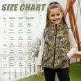 thumbnail image 7 of Uorisanigo Fleece Vest for Boys Girls Full Zipper Camo Hunting Forest Jacket Sleeveless Warm Outwear Sweatshirt with Pockets Lightweight Fall Winter Fashion Outfits Clothes, 7 of 7
