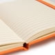 thumbnail image 4 of 3 piezas de cuero sintético A6 cuaderno de escritura de diario banda elástica papel forrado material TOMSHOO Rojo, 4 of 7