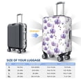 thumbnail image 2 of Luggage Cover Anti Scratch, Beautiful Orchids Flowers Elastic Suitcase Protector Fits 18-32 Inch Luggage, 2 of 2