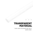thumbnail image 3 of Drapery Hardware Acrylic Drapery Wand Curtain Pull Rod Drapes Curtains Pull Handle, 3 of 8