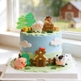 thumbnail image 6 of Farm-Themed Cake Decoration Set - Cute Animals And Rustic Elements Suitable For Birthday Parties  Family Gatherings And Outdoor Picnics, 6 of 7