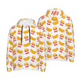 thumbnail image 6 of Bingfone Hot Dog Men's Drawstring Hoodie Long Sleeve Pocket Sweatshirts-XX-Large, 6 of 6