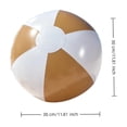 thumbnail image 2 of Inflatable Beach Balls, Versatile Pvc Plastic Outdoor Water Play Balls for Pool Party, Picnic, with Eye-Catching Patterns, Beach Toys for Kids and Adults, for Outdoor Activities, 2 of 7