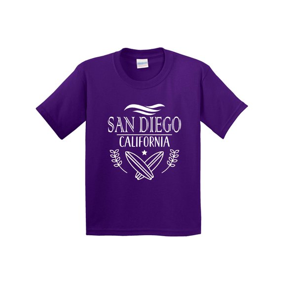 Inktastic San Diego California Cute Surfing Youth T-Shirt