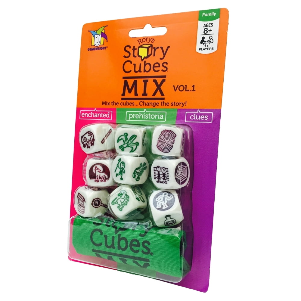 Rorys Story Cubes Mix Card Game, Dice Games by Ceaco