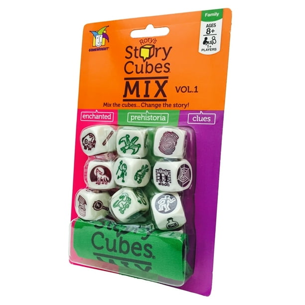 Rorys Story Cubes Mix Card Game, Dice Games by Ceaco