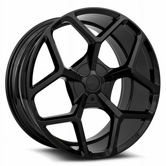 MRR T228 Rim 22X10 6X135/6X139.7 Offset 30 Gloss Black (Quantity of 1)