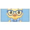 thumbnail image 2 of Cute Duck Wear Glasses and Tie Acrylic Pencil Pen Holder Cup 4 Compartments Desktop Organiser 7.87"x2.78"x3.54", 2 of 7