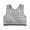Grey, variant on Girls Double-Layer Cotton Training Bras for Girls 7–12, Natural Cami First Bra with Adjustable Straps