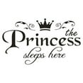 thumbnail image 2 of BNNG Sticker Princess Bedroom Art Decor Home Decal Vinyl Wall Mural Door Home Decor Nature Wall Decals Peel and Stick, 2 of 2