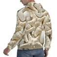 thumbnail image 6 of Daiia Starfish and Sea Shells for Men's Fashion Hoodies & Sweatshirts with Kangaroo Pocket Hooded Sweatshirt Breathable & Moisture Wicking-Medium, 6 of 7