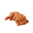 thumbnail image 5 of Silicone Sensory Squeeze, Dog Relaxation Relief, Slow Rebound, 4X2 In, Yellow French Bulldog, Office Desk Decor, Cute Office Decor, 1 Pc, 5 of 6