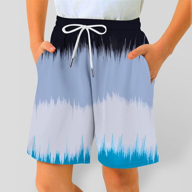 Shorts pour Tout-Petits, Jambe Droite, à Enfiler, Été, 9-10 Ans