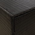 thumbnail image 5 of vidaXL Armoire de Rangement de Jardin Noire 198x55,5x80 cm en Rotin Poly, 5 of 5