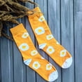 thumbnail image 3 of Egg Pattern Socks from the Sock Panda (Adult Large - Men's Shoe Sizes 8-12), 3 of 3