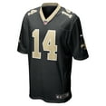 thumbnail image 2 of Men's Nike Ga'Quincy McKinstry-Black New Orleans Saints  Player Game Jersey, 2 of 6