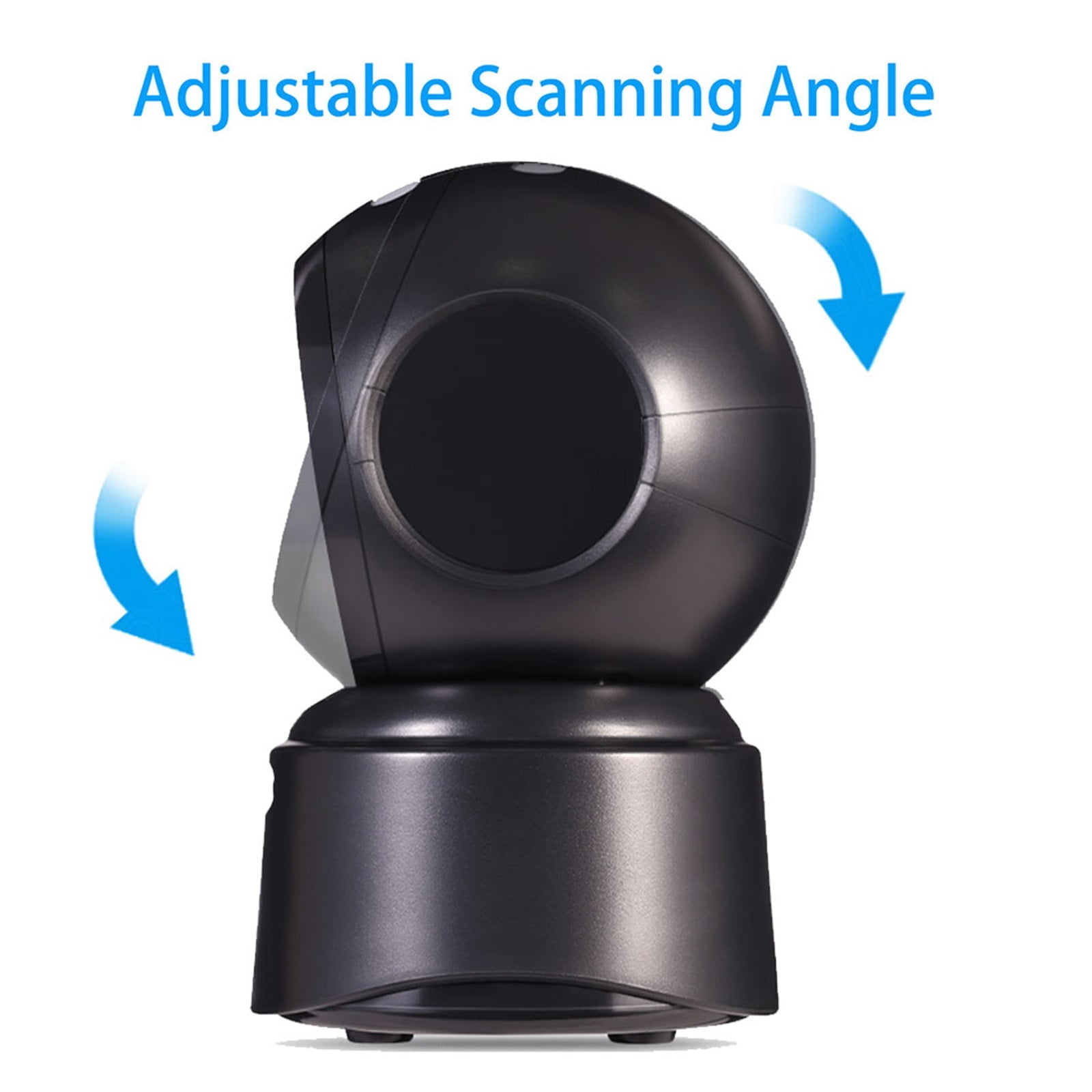 2D Barcode Scanner Image Platform Desktop Scanner 1D 2D QR Code Reader USB Omnidirectional High-speed Precision Durable Scanner ,Easy to Operate