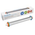 thumbnail image 4 of Rouleau à Pâtisserie en Acier Inoxydable Réglable de 17 Pouces pour la Cuisson - 3 Réglages d'Épaisseur, Surface Antiadhésive, Poignée Ergonomique - Idéal pour Pâte, Pizza, Biscuits - Facile à Nettoyer et à Ranger Akmoler, 4 of 9