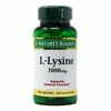 Nature's Bounty L-Lysine, 1000mg, 180 Tablets (3 x 60 Count Bottles)