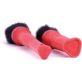 thumbnail image 3 of Detail Factory - TriGrip Ultra-Soft Detailing Brush Set - Scratch-Free Cleaning for Exterior, Interior Panels, Emblems, Badges, Gauges, Infotainment Screen - Red, 3 of 8