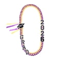 thumbnail image 1 of Graduation Leis Class of 2026, Ngxiha Graduation Leis Grad Handmade Ribbon Leis Double Braided Ribbon Necklace Graduation Leis Class of 2026 Ribbon Graduation Ribbon Leis, 1 of 9
