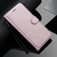 thumbnail image 5 of Compatible with Google Pixel 6A 5G Case Premium Leather Cover with Cash Card Slots Soft TPU Back Cover Magnetic Flip Leather Wallet Case - Pink, 5 of 5