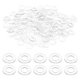 thumbnail image 1 of Uxcell 300-Pack M6 Arandelas Planas de Plástico, 6mm ID 12mm OD 1mm Grosor Arandelas Espaciadoras Transparentes para Manijas de Puertas de Ducha, 1 of 7