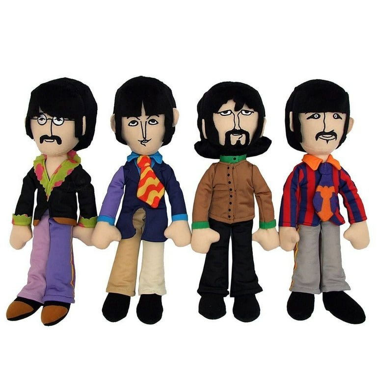 Funko Pop, Beatles Yellow Submarine Plush Doll Set, Band Members