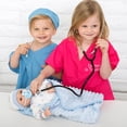 thumbnail image 3 of Adora Adoption Babies Collection, 16” Baby Doll with Complete 9-Piece Accessories includes: Pacifier, Hospital Bracelet, Diaper and More! Birthday Gift For Ages 3+ - Baby Handsome, 3 of 5