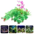 thumbnail image 4 of KAKOWELY 15 piezas de decoración para acuarios, plantas de plástico realistas para paisajismo., 4 of 5