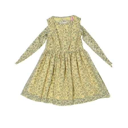 Girl's Dress YELLOW PRINTED | Walmart Canada