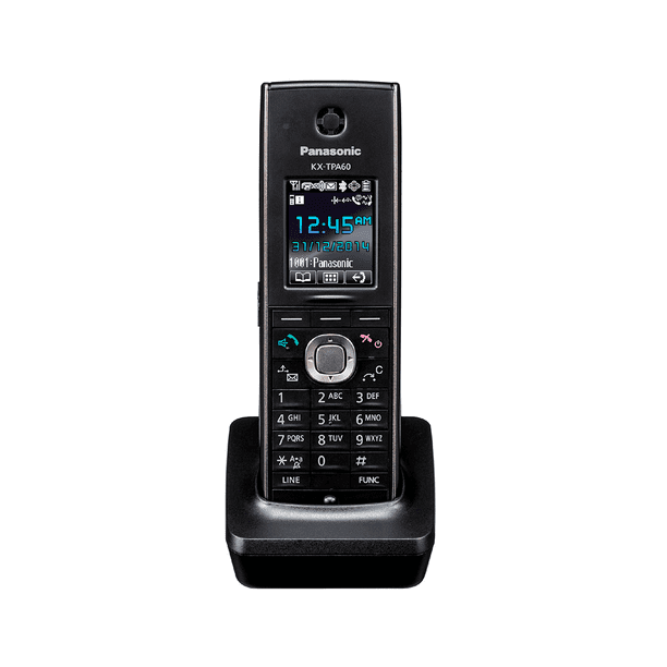 Tel Inalámbrico DECT Panasonic KX-TPA60B para sistema TGP600 Panasonic Teléfono inalambrico KX-TPA60B