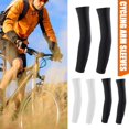 thumbnail image 4 of Sports Arm Compression Sleeve Basketball Cycling Warmer Summer Running Y0 M2I3, 4 of 8
