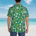 thumbnail image 6 of Haiem Flying Bees Printed Hawaiian Shirt for Men - Men’s Casual Beach Summer Shirts - Stretch Fabric with Modern Fit-Small, 6 of 9