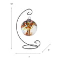 thumbnail image 5 of AC23189-D4 Dale Tiffany Lighting Tree Of Life - 4 Inches Royal Hand Blown Glass Ball With Stand-10 Inches Tall and 7 Inches Wide, 5 of 5