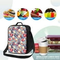thumbnail image 4 of Balery music Skull record Retro Caja de Almuerzo y Bolsa de Almuerzo para Hombres y Mujeres, Bolsa de Almuerzo Reutilizable con Gran Capacidad, Bolsa de Almuerzo Aislada, 4 of 7