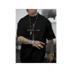 thumbnail image 1 of [Short Sleeve Casual Crew Neck Tee] Love Heart Graphic Print Men's Creative Top, Casual Short Sleeve Crew Neck T-shirt, Men's Clothing For Summer Outdoor, 1 of 6
