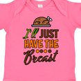thumbnail image 4 of Inktastic I'll Just Have the Breast with Turkey Illusration Boys or Girls Baby Bodysuit, 4 of 5
