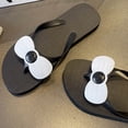 thumbnail image 4 of ibiyuan Orthopedic Flip Flops Women Thong Sandals Non- Tpr Sole Womens House Slippers Quick Dry Orthofeet Shoes for Women for Causal Walking Work Vacation, 4 of 8
