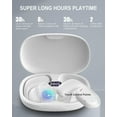 thumbnail image 3 of Wireless Ear-hook OWS Earphones Bluetooth Earbuds for Samsung Galaxy Z Flip 3 5G/Z Flip4/Flip5/Flip6 - Over the Ear Headphones True Stereo Charging Case Hands-free Mic Headset, 3 of 9