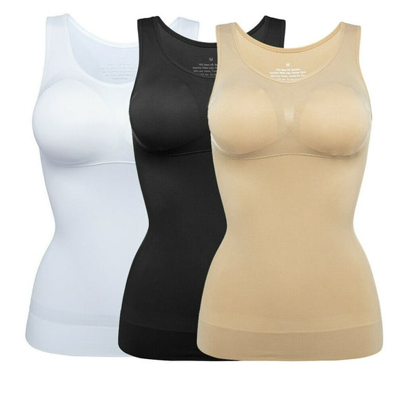 Women's Tummy Control Shapewear Smooth Body Shaping Camisole Tank Tops